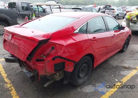 2020 Honda Civic Lx из США, поврежденный, VIN 2HGFC2F68LH580253